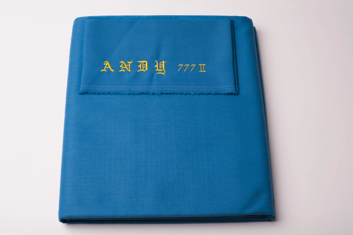 Andy 777-II Billardtuch, Set Für Einen 9-Fuß-Tisch (9ft), Mehrere Farben 2 Andy 777-II Billardtuch, Set Für Einen 9-Fuß-Tisch (9ft), Mehrere Farben – Bild 2