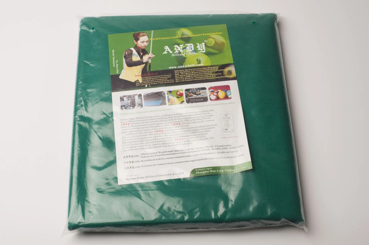 Andy 777-II Billardtuch, Set Für Einen 9-Fuß-Tisch (9ft), Mehrere Farben 4 Andy 777-II Billardtuch, Set Für Einen 9-Fuß-Tisch (9ft), Mehrere Farben – Bild 4