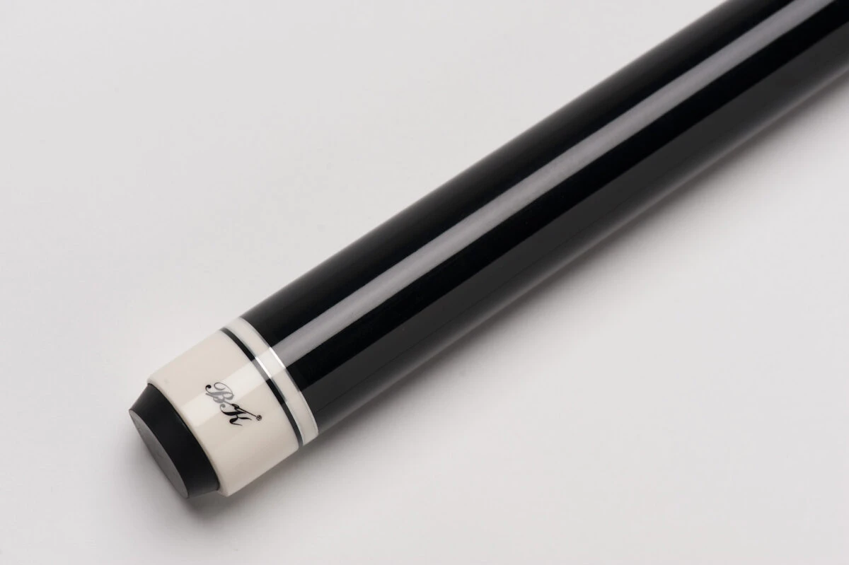 BK BBJ-001 Break/Jump-Queue Für Poolbillard, Schwarz, Mit Lackiertem Griffbereich Und Kunststoff-Pommeranze 4 BK BBJ-001 Break/Jump-Queue Für Poolbillard, Schwarz, Mit Lackiertem Griffbereich Und Kunststoff-Pommeranze – Bild 4