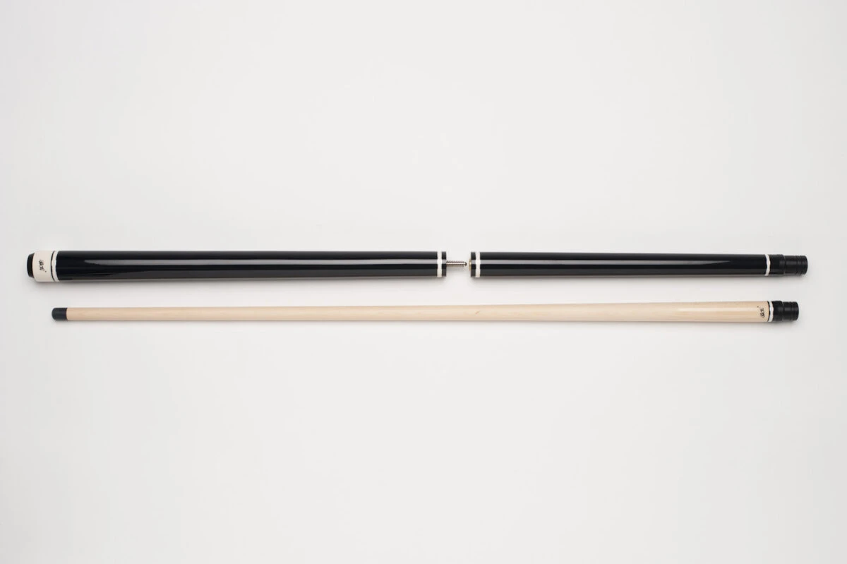 BK BBJ-001 Break/Jump-Queue Für Poolbillard, Schwarz, Mit Lackiertem Griffbereich Und Kunststoff-Pommeranze 5 BK BBJ-001 Break/Jump-Queue Für Poolbillard, Schwarz, Mit Lackiertem Griffbereich Und Kunststoff-Pommeranze – Bild 5