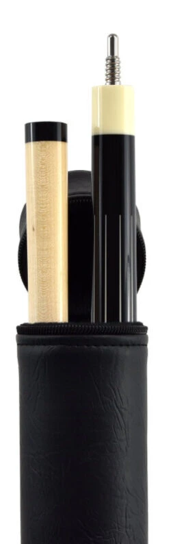 Billard-Köcher Single 1/1 Schwarz Rund Für Pool-Billard-Queues -Billardladen billard koecher single schwarz rund3