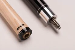 CUEL BE0-029 Billard-Queue Für Poolbillard, 2-teilig, Mit Klebeleder, Vollholz-Oberteil, Leinen-Griffband, 5/16-18-Gewinde -Billardladen bk be0 029 pool billard queue 2 teilig mit klebeleder3