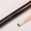 CUEL BE0-053 Billard-Queue Für Poolbillard, 2-teilig, Mit Klebeleder, Vollholz-Oberteil, Leinen-Griffband, 5/16-18-Gewinde