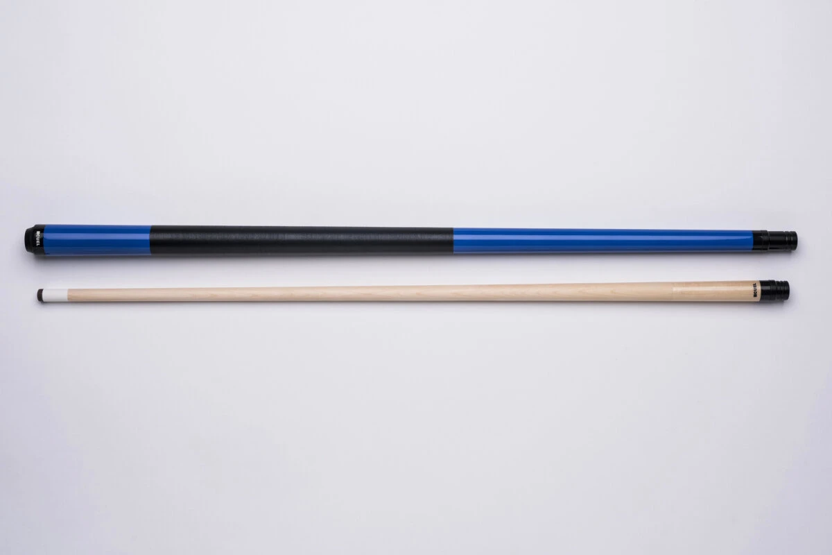 CUEL Code Blue Billard-Queue Blau Für Poolbillard, 2-teilig, Mit Vollholz-Oberteil, Leinen-Griffband, 3/8x10-Gewinde 4 CUEL Code Blue Billard-Queue Blau Für Poolbillard, 2-teilig, Mit Vollholz-Oberteil, Leinen-Griffband, 3/8x10-Gewinde – Bild 4
