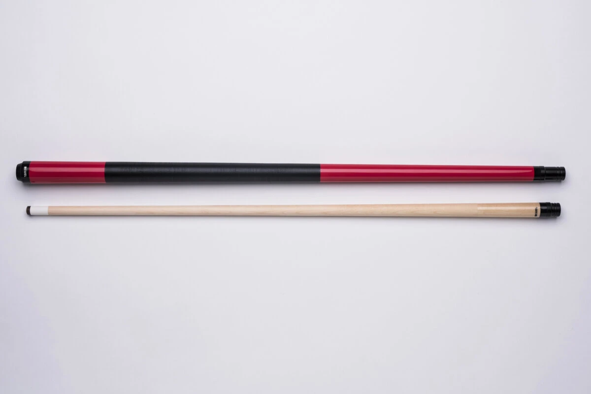 CUEL Code Red Billard-Queue Rot Für Poolbillard, 2-teilig, Mit Vollholz-Oberteil, Leinen-Griffband, 3/8x10-Gewinde 4 CUEL Code Red Billard-Queue Rot Für Poolbillard, 2-teilig, Mit Vollholz-Oberteil, Leinen-Griffband, 3/8x10-Gewinde – Bild 4