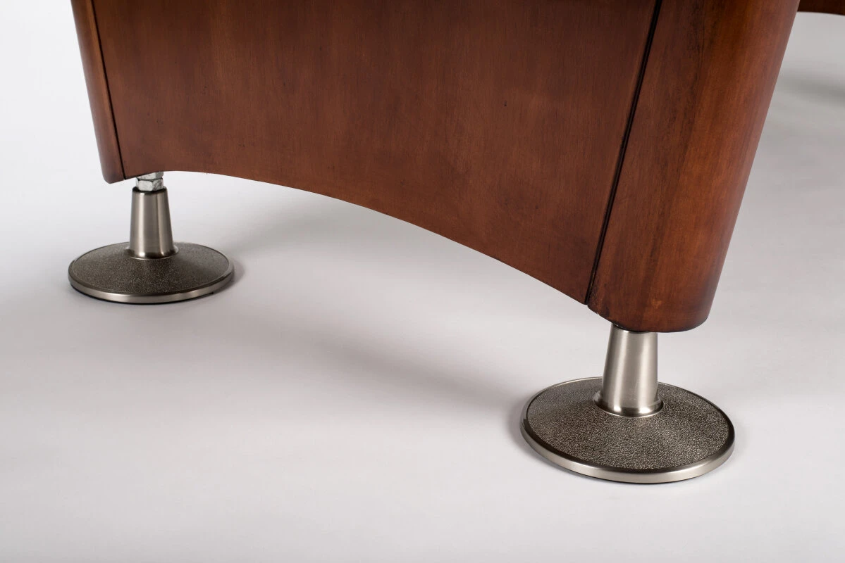 Cuel Pro II Turnier-Billardtisch, 9-Fuß, Mahagoni 8 Cuel Pro II Turnier-Billardtisch, 9-Fuß, Mahagoni – Bild 8