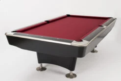 Cuel Pro II Turnier-Billardtisch, 9-Fuß, Matt-schwarz