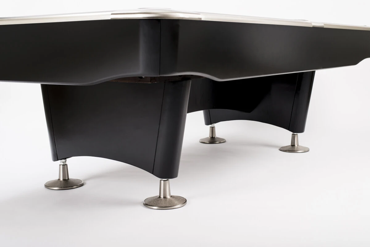 Cuel Pro II Turnier-Billardtisch, 9-Fuß, Matt-schwarz 3 Cuel Pro II Turnier-Billardtisch, 9-Fuß, Matt-schwarz – Bild 3