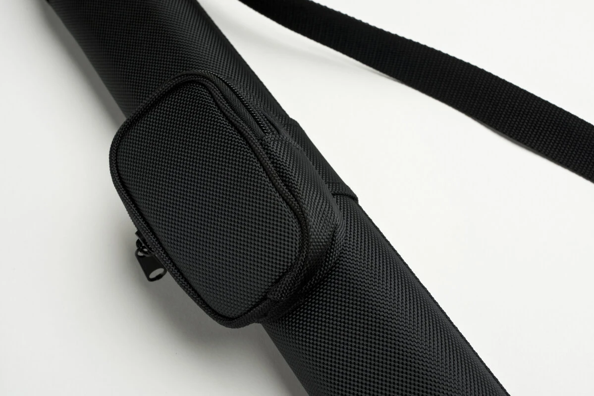 Cuel Billard-Köcher Sport Schwarz 1/1 Für Pool-Billard-Queues, Mit Schultergurt Und Seitentasche Für Billardzubehör 4 Cuel Billard-Köcher Sport Schwarz 1/1 Für Pool-Billard-Queues, Mit Schultergurt Und Seitentasche Für Billardzubehör – Bild 4