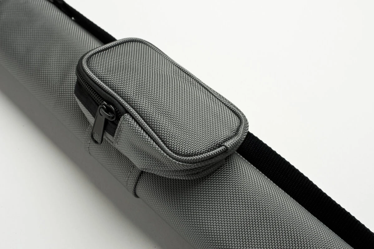 Cuel Billard-Köcher Sport Silber 1/1 Für Pool-Billard-Queues, Mit Schultergurt Und Seitentasche Für Billardzubehör … 3 Cuel Billard-Köcher Sport Silber 1/1 Für Pool-Billard-Queues, Mit Schultergurt Und Seitentasche Für Billardzubehör … – Bild 3