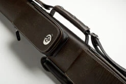 CUEL Billard-Köcher „Hustler Brown“ 2/2 Für Pool-Billard-Queues, Braun, Aus Feinem Kunstleder, Mit Drei Seitentaschen Für Billardzubehör -Billardladen koecher hustler brown 22 fuer pool billard queues5