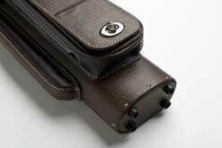 CUEL Billard-Köcher „Hustler Brown“ 2/2 Für Pool-Billard-Queues, Braun, Aus Feinem Kunstleder, Mit Drei Seitentaschen Für Billardzubehör -Billardladen koecher hustler brown 22 fuer pool billard queues6