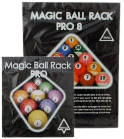 Magic Ball Rack PRO Schwarz 3er-Set Für 8-Ball, 9-Ball Und 10-Ball