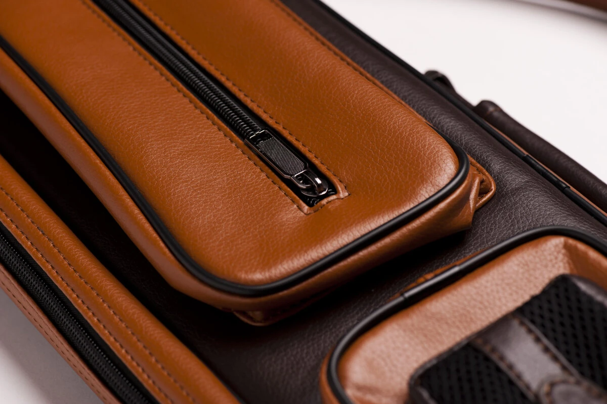 Queuetasche 2/4 "Saville", Hellbraun-braun 3 Queuetasche 2/4 "Saville", Hellbraun-braun – Bild 3