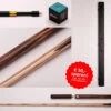 Snooker-Profiangebot: 1 Queue + 1 Koffer + Extension + 1 Stück Kreide